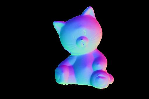Normal Map for Cat